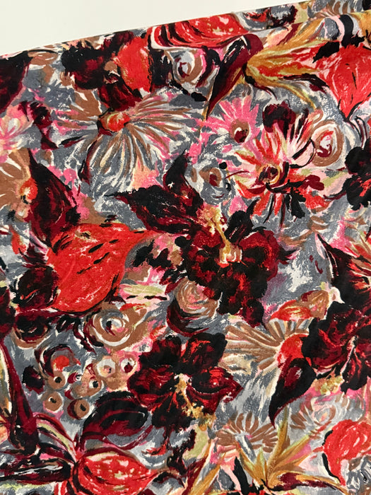 Rare 1950's Hawaiian Cotton Sun Dress By Sun Fashions of Hawaii / XL