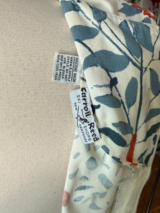 Classic 1960's Matisse Inspired Cotton Shift Dress From Carroll Reed / M