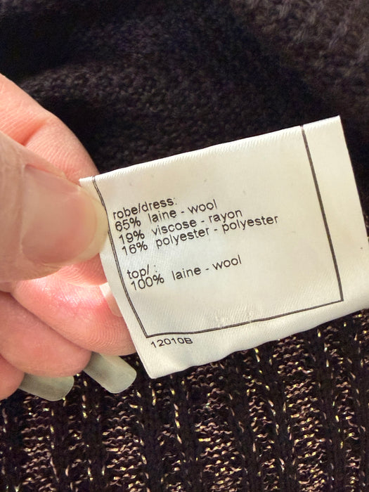 Vintage Chanel Boutique Knit Dress, Fall/Winter 2001