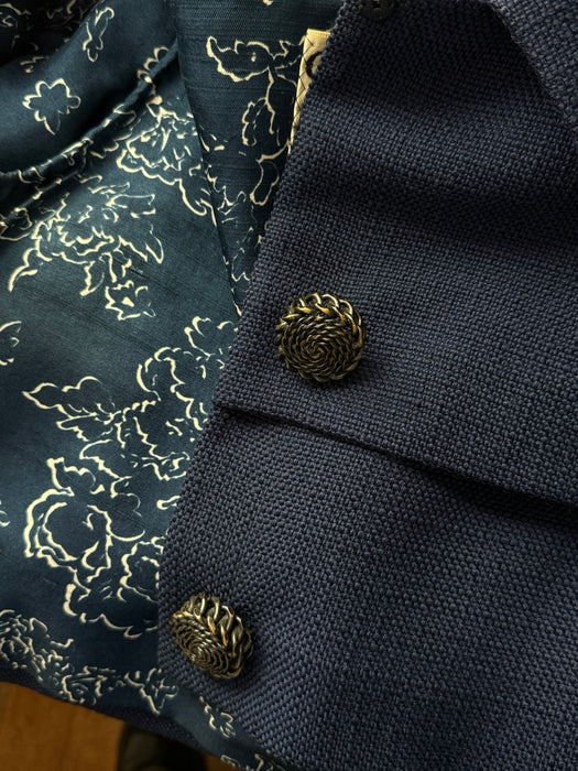 Rare 1960's James Galanos Two Piece Dress And Jacket Set / SM