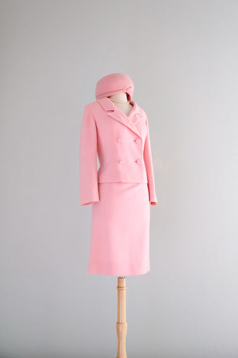 Vintage 1960's Bubblegum Pink Jackie Kennedy Two Piece Suit / Small – Xtabay Vintage Vintage 1960's Bubblegum Pink Jackie Kennedy Two Piece Suit / Small – Xtabay Vintage