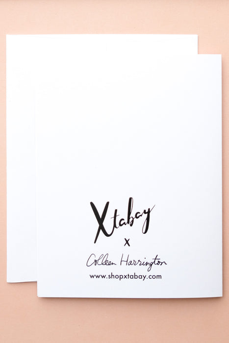 Xtabay x Colleen Harrington Fashion Not Fascism Greeting Card