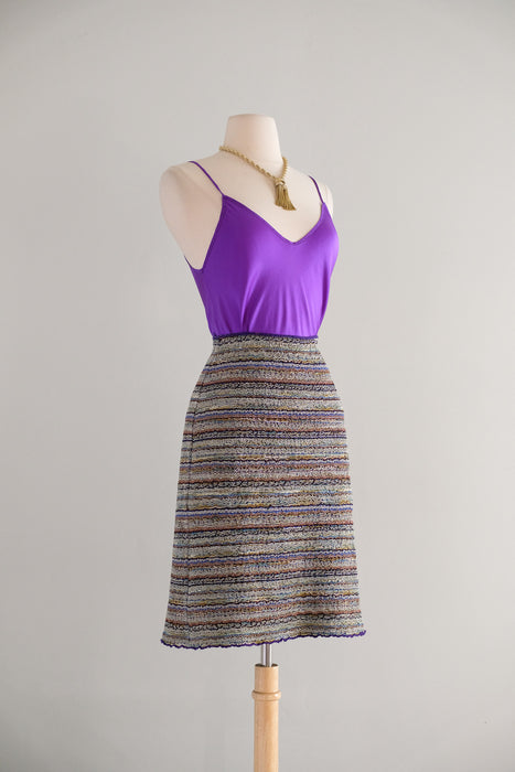 Vintage 1990's Royal Purple Silk Camisole by Saks Fifth Ave. / S