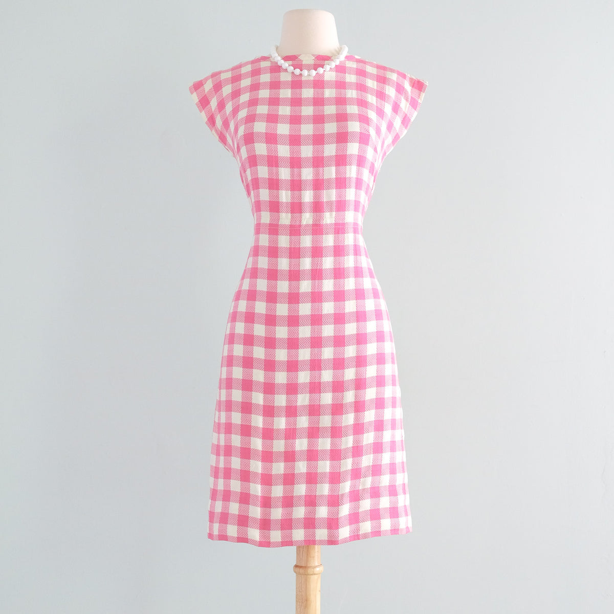 barbie pink and white gingham dress  Have you seen the Barbie Movie?  , We absolutely love Margot Robbies  gingham dress here! Recreate her gorgeous dress with our gingham fabrics,  we have varieties of colors including her iconic