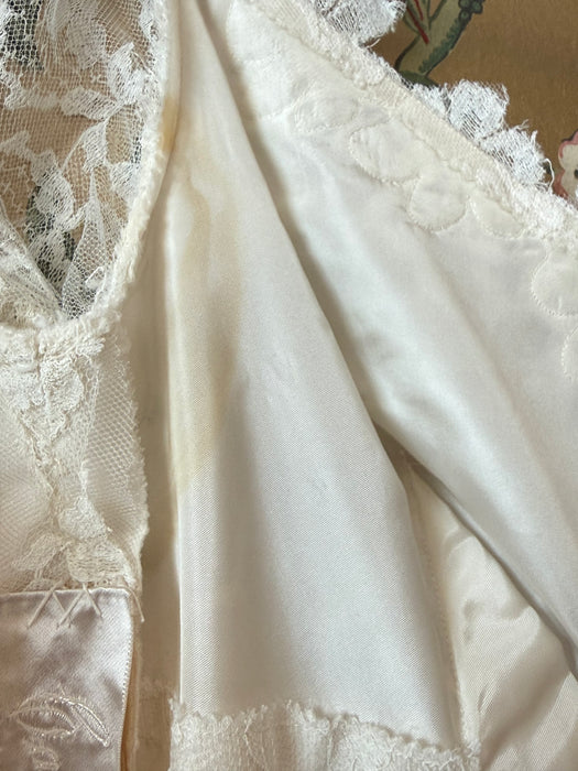 1950's Fairytale Wedding Gown By Cahill of Beverly Hills / S