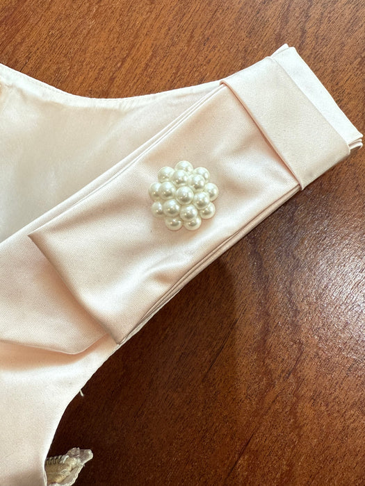 Stunning 1950's Documented Larry Aldrich Demi Couture Party Dress / Small