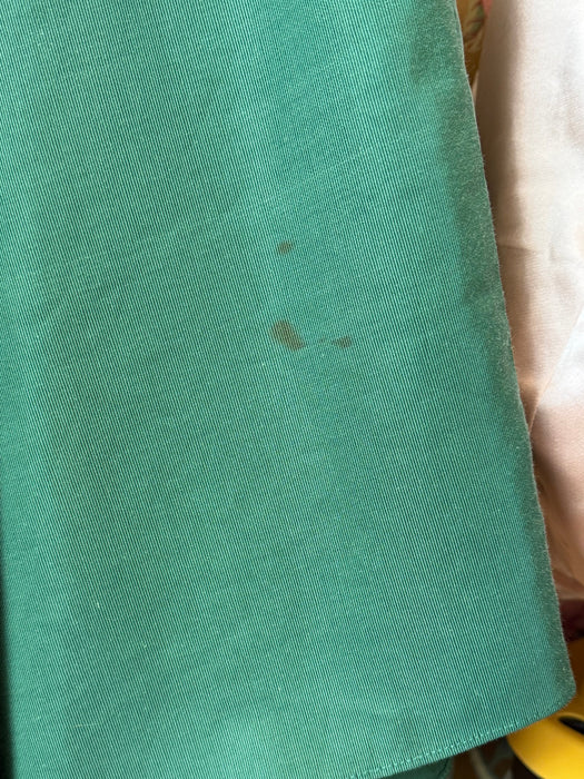 Exquisite 1940's Emerald Green Silk Velvet & Faille Evening Gown / Small