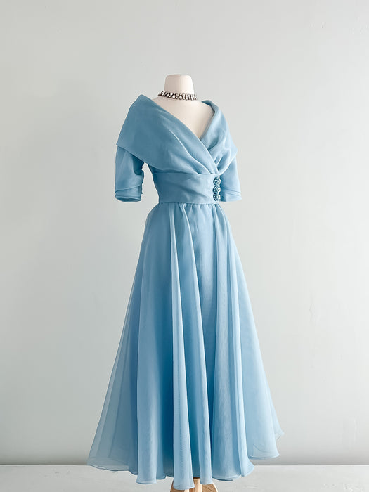 Gorgeous 1980's Watters Cinderella Dress / Sz M