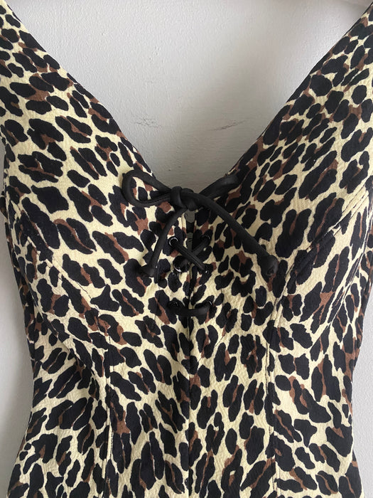 MEOW! 1960's Iconic Cole of California Leopard Print Swimsuit / SM