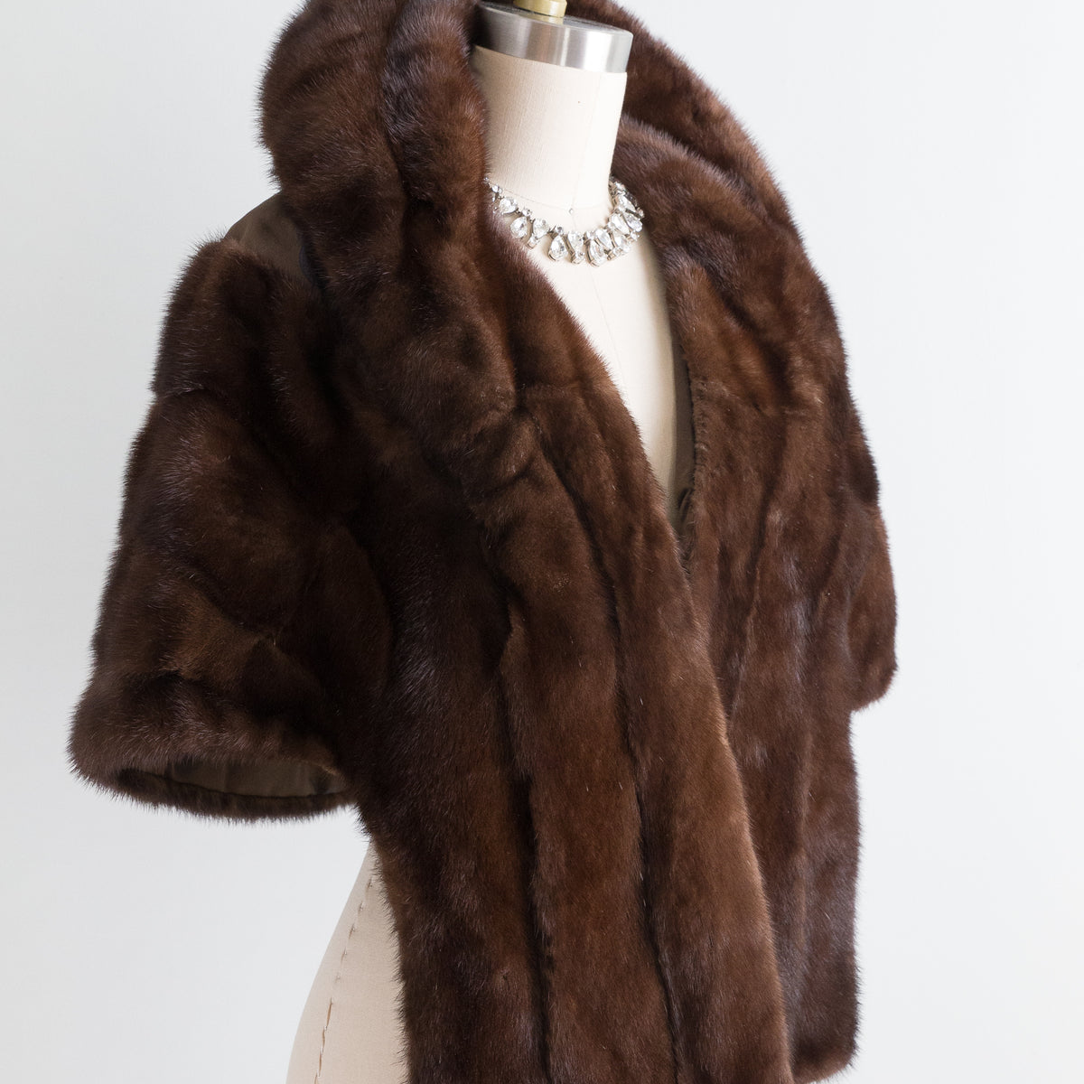 Vintage mink clearance wrap