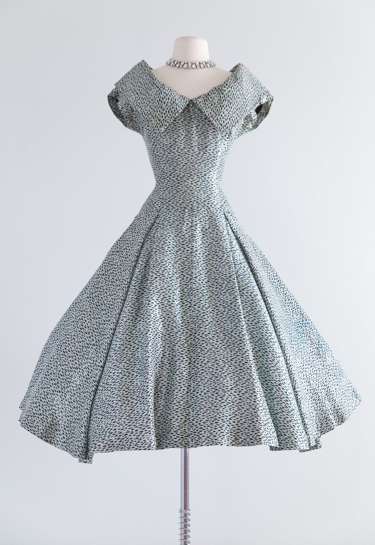 Grey Vintage Dress