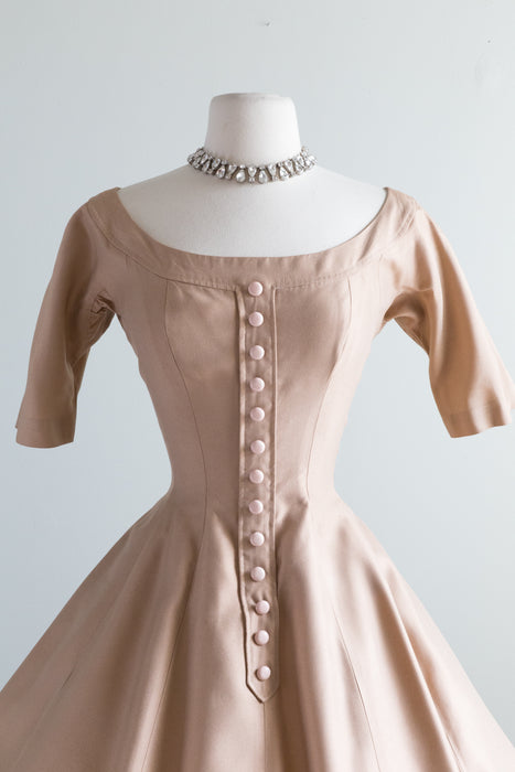 Stunning 1950's New Look Gigi Young Party Dress / Waist 26