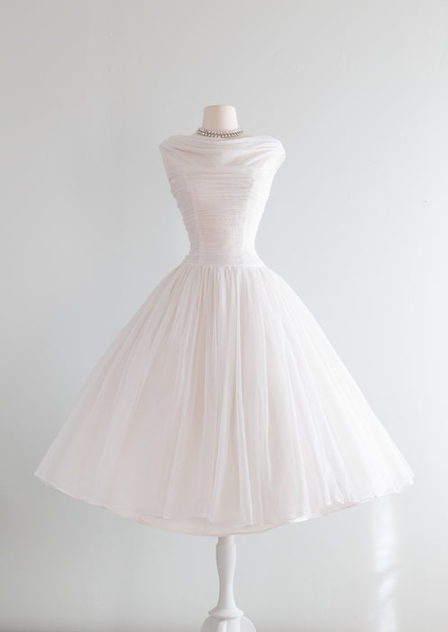 Vintage white hotsell party dress