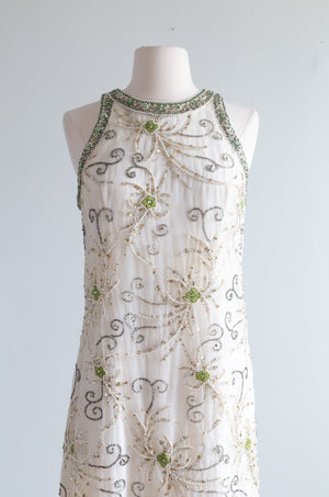 Xoanon - Vintage Beaded Mini Dress