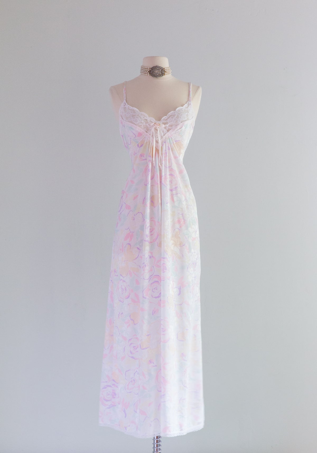 Vintage Midsummer Nights Dream Peignoir By Christian Dior / Medium
