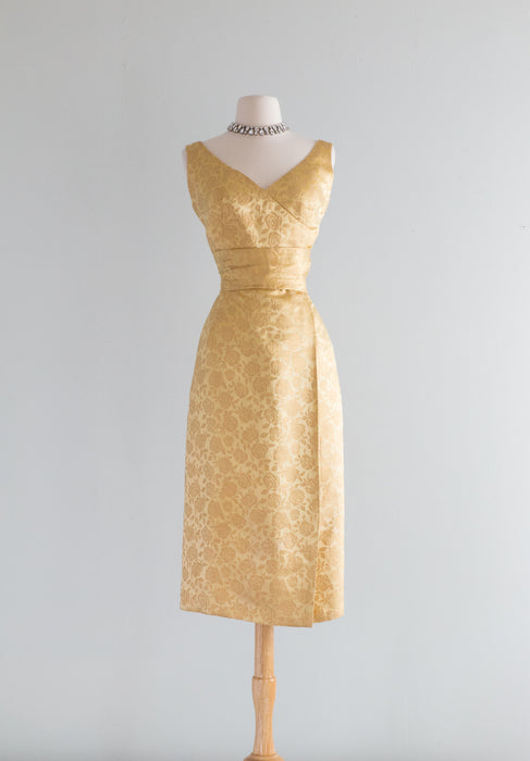 bergdorf goodman cocktail dresses Rare 1950's Couture Cocktail Dress By Gigliola Curiel For Bergdorf Goo – Xtabay Vintage