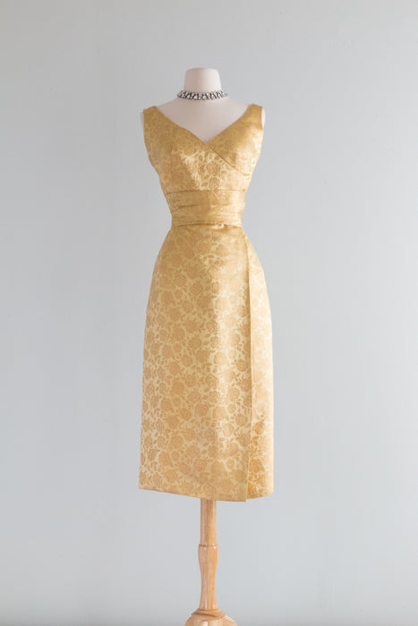 Rare 1950's Couture Cocktail Dress By Gigliola Curiel For Bergdorf Goo – Xtabay Vintage Rare 1950's Couture Cocktail Dress By Gigliola Curiel For Bergdorf Goo – Xtabay Vintage