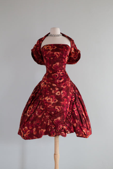 1950's Philip Hulitar Dress 