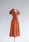 Vintage designer Ceil Chapman dress