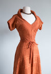 1940's Ceil Chapman Dress 
