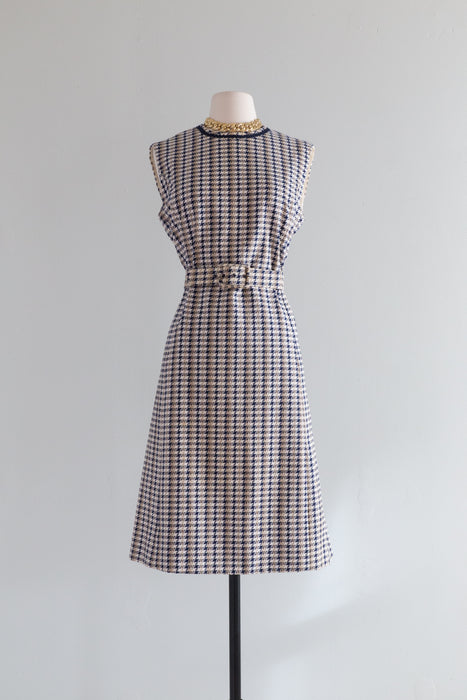 Chic Chanel Inspired 1960's Dress & Jacket Set By Abe Schrader / ML