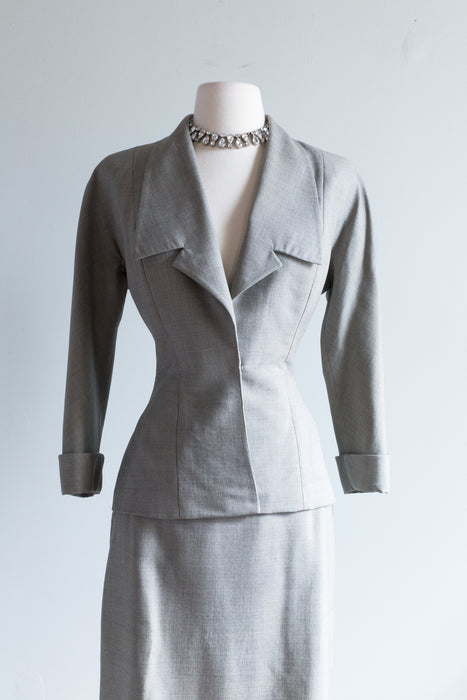 Iconic 1950's Ladies Suit By Famous Designer Don Loper / Small