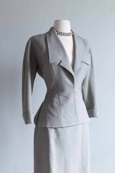 Iconic 1950's Ladies Suit By Famous Designer Don Loper / Small