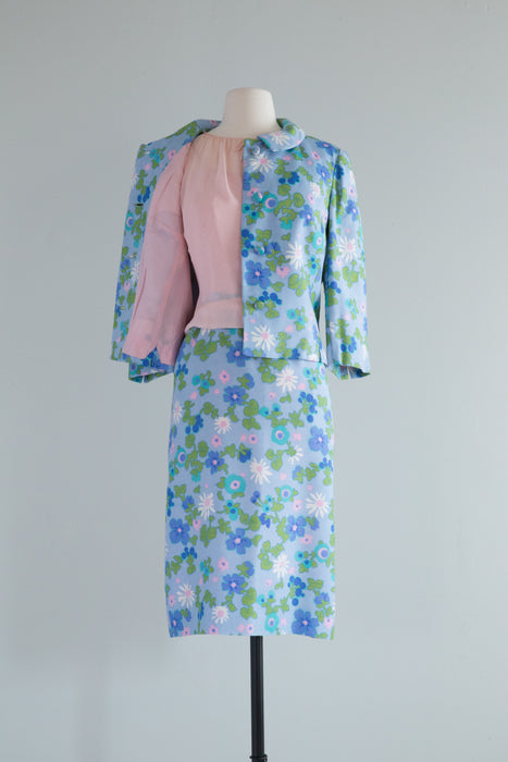 Darling 1960's Spring Dress Set From Saks Fifth Ave. / ML