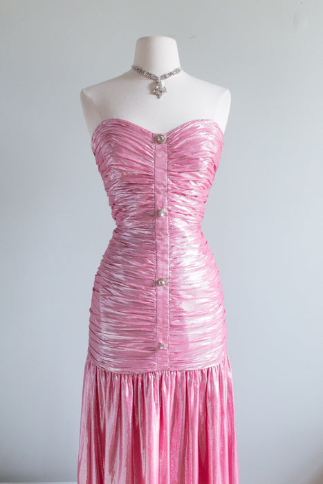 Vintage 1980's Barbie Dream Dress By Vivaldi / Small