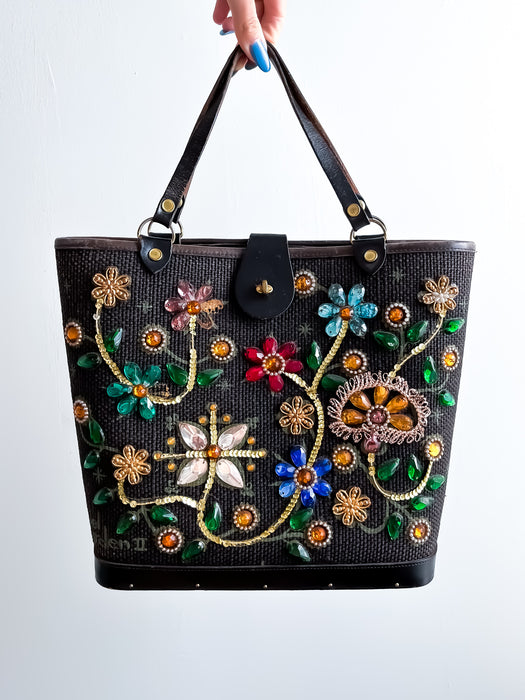Vintage 1960's Dazzling Enid Collins of Texas Jewel Garden II Bag