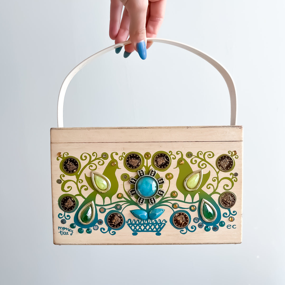 Amazing Enid Collins of Texas Money Tree Box Bag – Xtabay Vintage