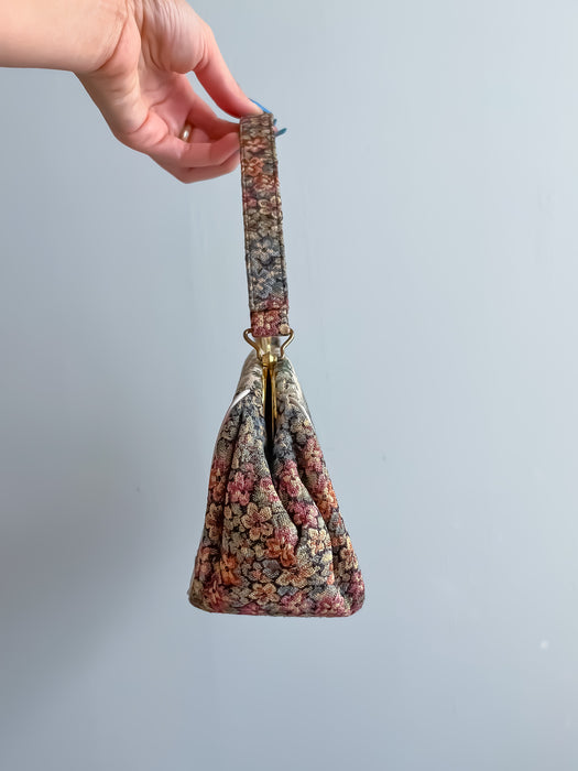 Darling 1960's Italian Textile Bag by La Marquise