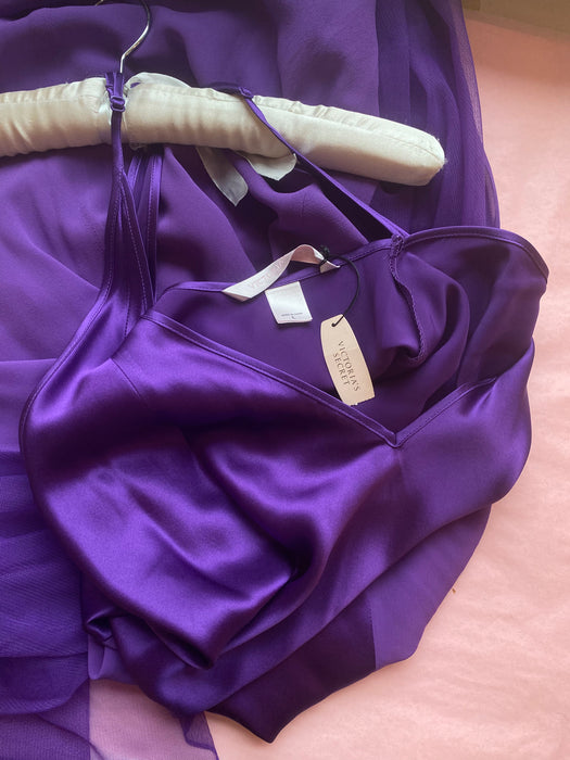 Sexy AF Y2K Victoria's Secret Purple Silk Slip Dress With Tags / L – Xtabay Vintage Sexy AF Y2K Victoria's Secret Purple Silk Slip Dress With Tags / L – Xtabay Vintage