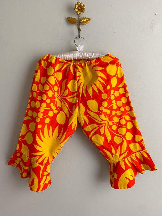 Funky 1960’s Beach Party Lounge Set by Surf Line Hawaii / Sz S/M
